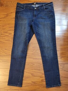 Women SouthPole Blue Jeans Denim Pants Size 15 Embellished Back Pocket